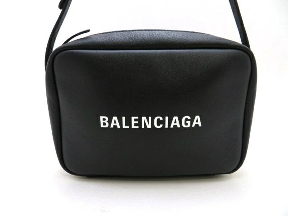Balenciaga Camera Bag Shoulder Noir Black Calfskin